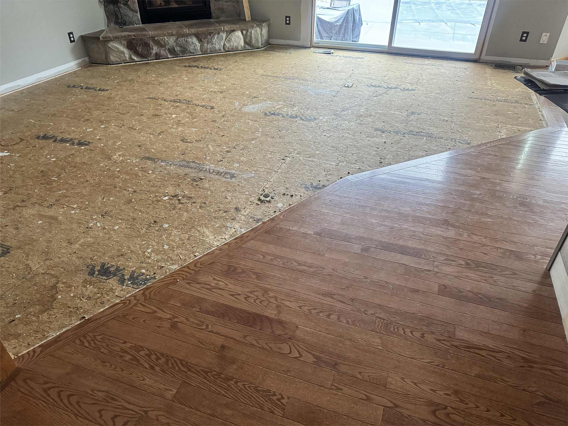 Hardwood Flooring Refinish