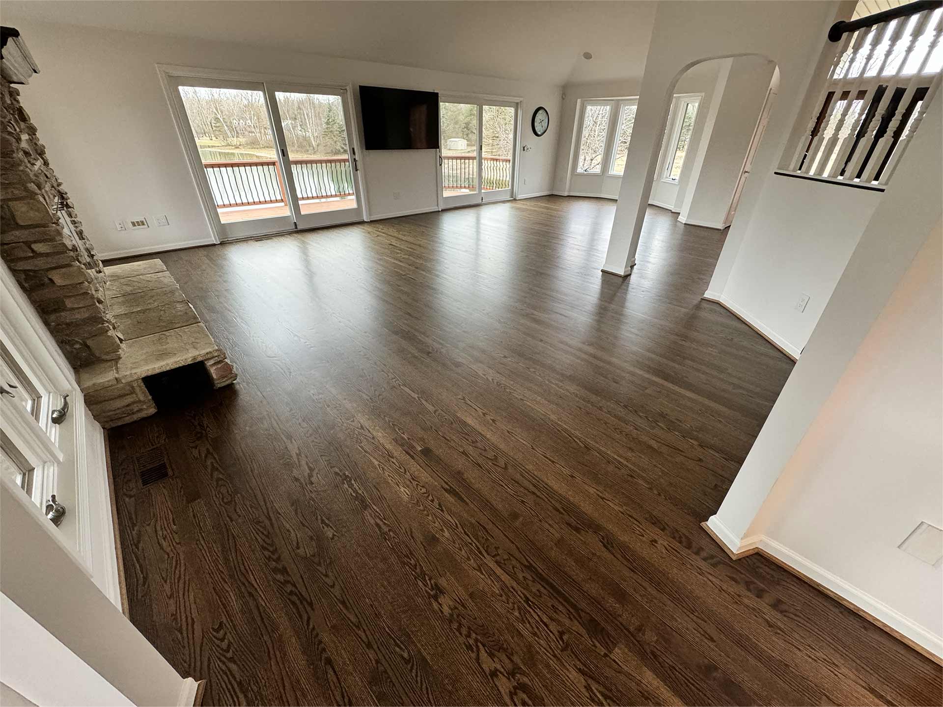 Hardwood Flooring Refinish